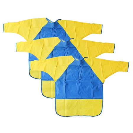 Kindermat KinderSmock Full Protection, Ages 6-8, 3PK LS3